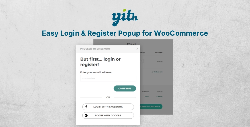 YITH Easy Login & Register Popup For WooCommerce